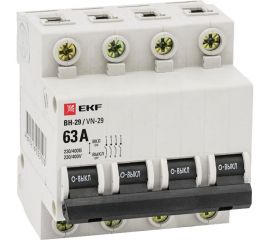 Выключатель нагрузки EKF 4P ВН-29 Basic 40А SQSL29-4-40-bas 