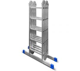 Алюминиевая лестница-трансформер LadderBel 4 секции по 5 ступеней LT455 