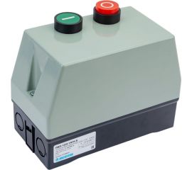 Электромагнитный пускатель Электротехник ПМЛ-1220 УХЛ4 Б, 220В/50Гц, 1з, 10А, нереверсивный, с реле РТЛ-1014-2 7-10А, в корпусе из пластика IP54, с кнопками ПУСК и СТОП ET508535 