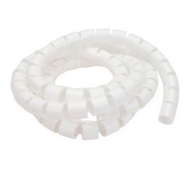 Пластиковый спиральный рукав для кабеля Ripo диаметр 25 мм, 2 м, инструмент st-25 белый 003-700052 