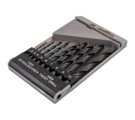 Набор сверл по металлу (9 шт; 2-10 мм) Сервис Ключ 72385 