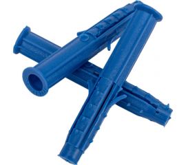 Распорный дюбель Чапай 5х40 шипы+усы, синие 1000шт - пакет Tech-Krep 111140 