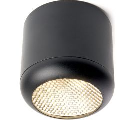 Потолочный светильник FERON HL365 Barrel ECHO 12W, 230V, GX53, черный, с антибликовой сеточкой 48400 