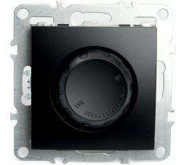 Диммирующий выключатель STEKKER (механизм), серия Эрна, PSW10-9106-03, черны 49150 