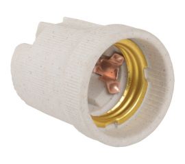 Подвесной керамический патрон IEK, Пкр27-04-К43 Е27, 200 шт, стикер на изделии EPC10-04-01-K01 