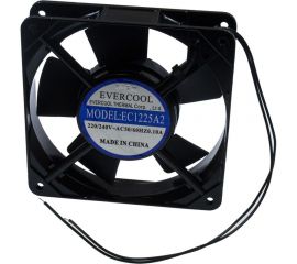 Осевой вентилятор охлаждения EVERCOOL 120x120x25 220b EC12025A2HBL 