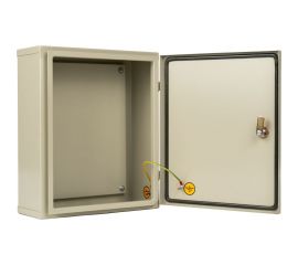 Щит с монтажной панелью МЭК ЭЛЕКТРИКА ЩМП - 01 МЭК 370х210х140 IP65 Металлокорпус MEC11302 