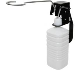 Держатель для антисептика Титан Мета настенный, локтевой ""ДЛТ-1"" с флаконом, черный 4670026242584 