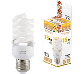 Люминесцентная лампа TDM НЛ-FST2-15 Вт-4000 К–Е27 42х102 мм SQ0347-0009 