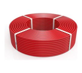 Труба для теплого пола Kalde pe-rt, 16x2.0, бухта 200 м, красный, тип II, класс А, 10 бар, TS EN ISO 22391-2, 3752-prb-162020 