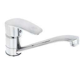 Смеситель для кухни СоюзКран низкий излив 25см, керам. картридж 40мм, хром SK01-I114 566-005 