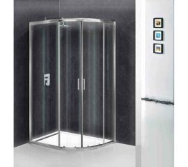 Душевой уголок BelBagno UNO-195-RH-2-100/80-C-Cr 