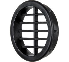 Решетка круглая вентиляционная (d=47 мм; черная) Volpato 2190-443-NR 