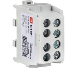 Распределительная клемма EKF КСР с двойным винтом 2x35/2x25 серая PROxima ksr-2.35-2.25-grey 