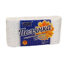 Туалетная бумага Сomfy "Полянка" 2 сл. 8 рул./вл.6 1-3199 