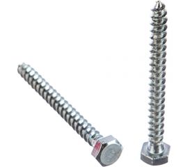 Шуруп с шестигранной головкой крепежная техника 6х60, 150 шт. БК 497106 