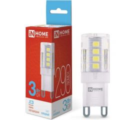 Светодиодная лампа IN HOME LED-JCD 3Вт 230В G9 6500К 290Лм 4690612036281 
