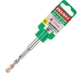 Бур сверло SDS-plus 8x50x110 мм, Quadro-x ВОЛАТ 83008-110 
