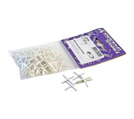 Крестики для кафельной плитки 100 шт, 1.5 мм крепежная техника 55700 