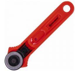 Раскройный роликовый нож BRAUBERG 28 мм, круглое лезвие 238090 