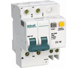Дифференциальный автомат Dekraft ДИФ101-2Р-040А-100-C 15015DEK 