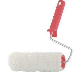 Валик в сборе 200мм, D 48мм, D ручки 6мм, крепление шплинтом СИБРТЕХ Натуральный мех 80163 