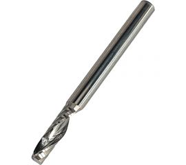 Фреза спиральная однозаходная верхний рез для ЧПУ (3.175x12x38 мм; S=3.175 мм; Z1) Greencut GX3064 