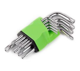Набор ключей torx Помощник г-образных, 9пр.(т10,15,20,25,27,30,40,45,50), в блистере P010K(49988) 