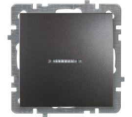 Механизм выключателя NILSON 1СП с подсветкой антрацит Touran/Alegra metallic 24160402 