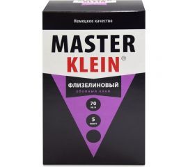 Обойный клей для флизелиновых обоев Master Klein 400гр жест.пачка 11603371 