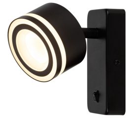 Настенный светильник ЭРА WL49 BK GX53, IP20, черный Б0059814 