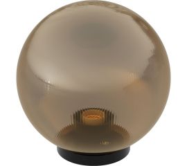 Уличный светильник-шар APEYRON с основанием, 200мм, рассеиватель ПММА, призма, золотая 11-67 