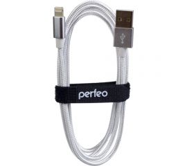 Кабель для iPhone PERFEO USB - 8 PIN Lightning белый длина 3 м. I4302 30 010 743 