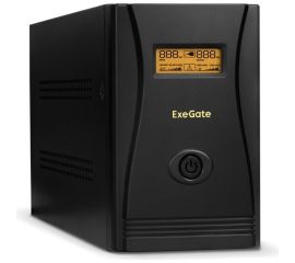 Источник бесперебойного питания ExeGate SpecialPro Smart LLB-1600.LCD.AVR.EURO.RJ 1600VA/950W, LCD, AVR, 4 евророзетки, RJ45/11 285512 