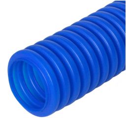 Гофрированная труба Промрукав ПНД защитная для МПТ пешель синяя д20 100м PR02.0095 