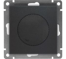 Диммер UNIVersal серия афина, с/у, 10а, 220в, графит еврослот A0101-Gr 
