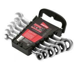 Набор комбинированных ключей Smartbuy 6 предметов, с фиксированной трещоткой 72 зуба, 8-10-12-13-14-17 мм SBT-WS-6P1 