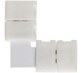 Коннектор TDM для жесткого l-соединения двух светодиодных лент шириной 8 мм, (уп. 2 шт), SQ0331-0411 