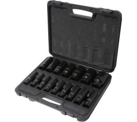 Набор головок ударных глубоких 6-гранных (16 шт; 1/2"") Forsage F-4167-5MPB 