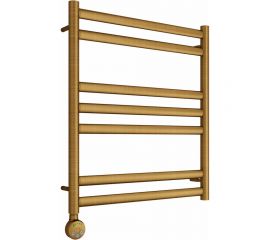 Электрический полотенцесушитель Lemark status п7 500x600, левый/правый, бронза LM44607EBR 