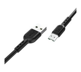 Кабель USB 2.0 Hoco X33, AM/MicroBm, черный, 1м, 4А 6931474709141 