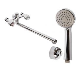 Смеситель для ванны WasserKRAFT Amper с длинным изливом 2902L 