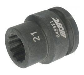 Головка торцевая 3/4” 21 12-ти гранная ударная L=51мм JTC 645321 