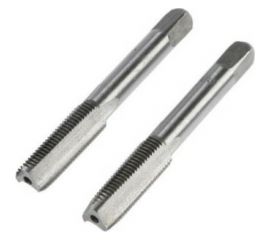Метрические ручные метчики ТУНДРА М12 х 1.75 мм, комплект из 2шт. 2705913 