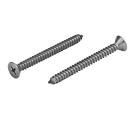 Нержавеющий саморез с потайной головкой KREPFIELD 3,5x50 мм, DIN 7982, А2, крестообразный шлиц PH, 50 шт. 7982А2САМОРЕЗ3.5X50-50 