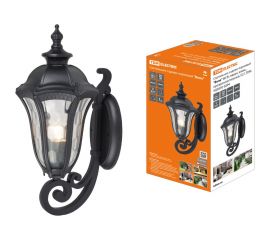 Садово-парковый светильник TDM ""Вена"" 60 Вт, вверх, алюминий, прозрачное/черный, Е27, SQ0330-0204 