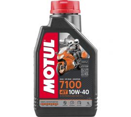 Моторное масло 7100 4T, SAE 10W40, 1 л MOTUL 112121 