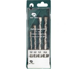 Набор сверл по бетону HC1 (4 шт; 5-10 мм; ВК8) SDW TOOLS se00004 
