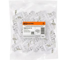 Пружинная соединительная клемма TDM КСПнз4-2L+N+PE 16 A SQ0510-0114 