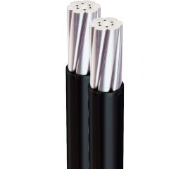 Провод сип-4 2x16-0,6/1 (бухта 100м) самонесущий изолированный провод Угличкабель POHL421600000000 